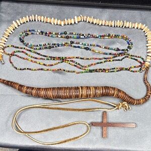 Multicolor Beaded Necklace Set